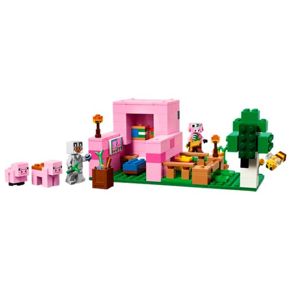 Constructor LEGO The Baby Pig House Animale/ Multicolor photo 5