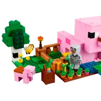 Constructor LEGO The Baby Pig House Animale/ Multicolor photo 6