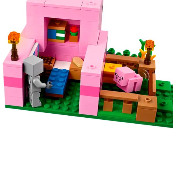 Constructor LEGO The Baby Pig House Animale/ Multicolor photo 7
