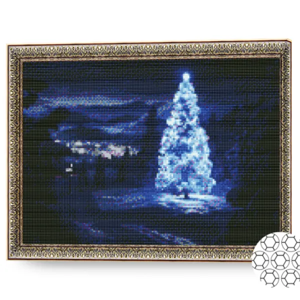 Mozaic Art Galery Premium Bradul impodobit in padure   /  photo 2 Mozaic Art Galery Premium Bradul impodobit in padure   /  photo 2