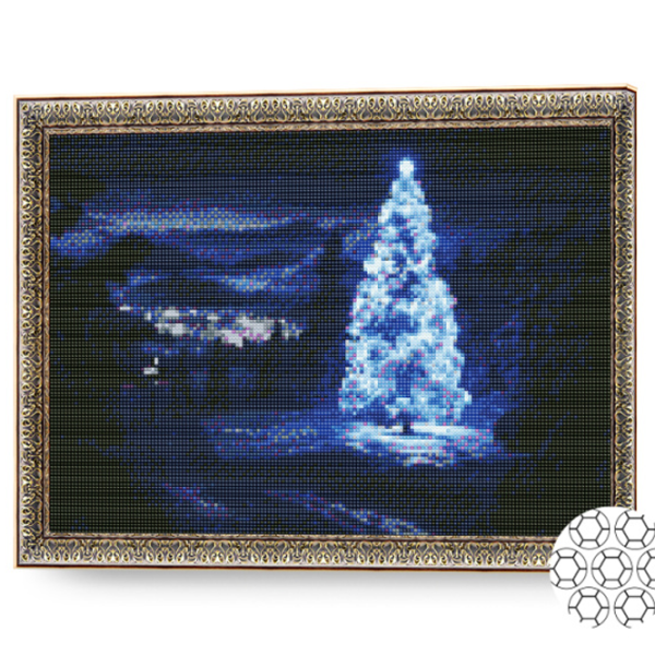 Mozaic Art Galery Premium Bradul impodobit in padure   /  photo 2 Mozaic Art Galery Premium Bradul impodobit in padure   /  photo 2