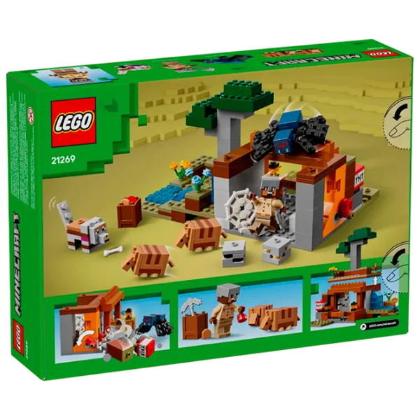 Constructor LEGO The Armadillo Mine Expedition Mină/ Multicolor photo 1