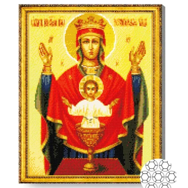 Mozaic Art Galery Premium Icoana Maicii Domnului Potirul nesecat   /  photo 2 Mozaic Art Galery Premium Icoana Maicii Domnului Potirul nesecat   /  photo 2