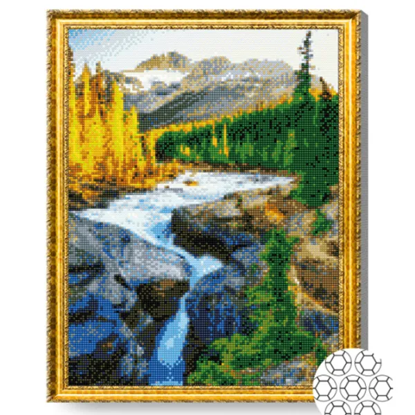 Mozaic Art Galery Premium Râul in padure   /  photo 2