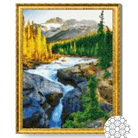 Mozaic Art Galery Premium Râul in padure / photo 2
