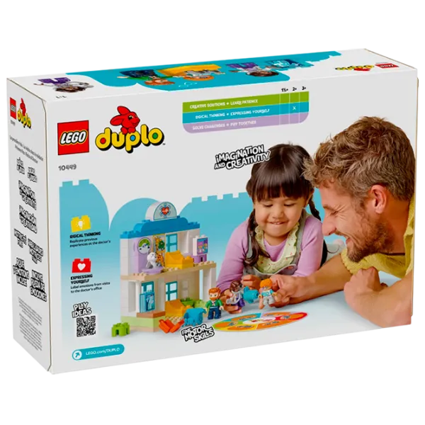 Constructor LEGO First Time Visit to the Doctor Figuri/ Multicolor photo 1