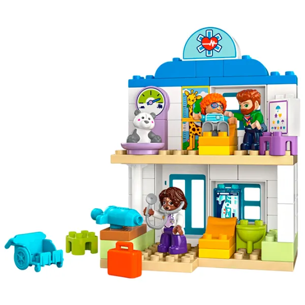 Constructor LEGO First Time Visit to the Doctor Figuri/ Multicolor photo 3