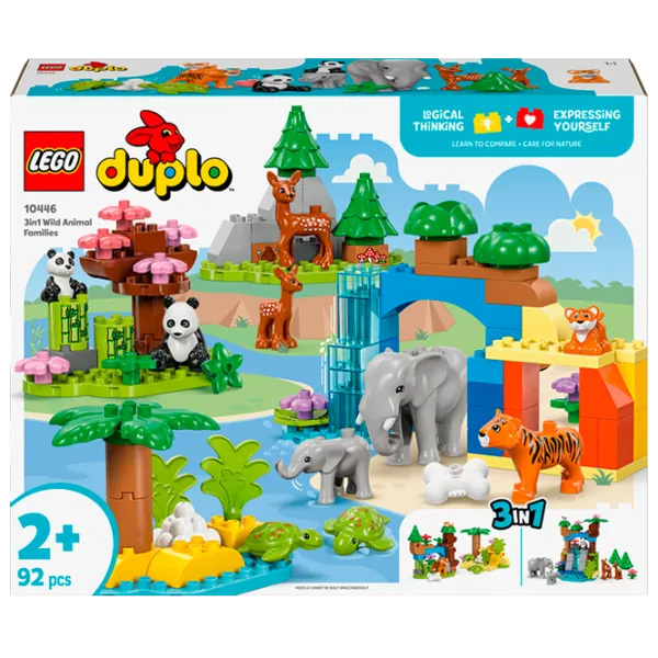 Constructor LEGO Wild Animal Families Animale/ Multicolor photo 1