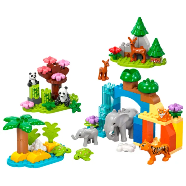 Constructor LEGO Wild Animal Families Animale/ Multicolor photo 2
