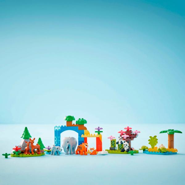 Constructor LEGO Wild Animal Families Animale/ Multicolor photo 4