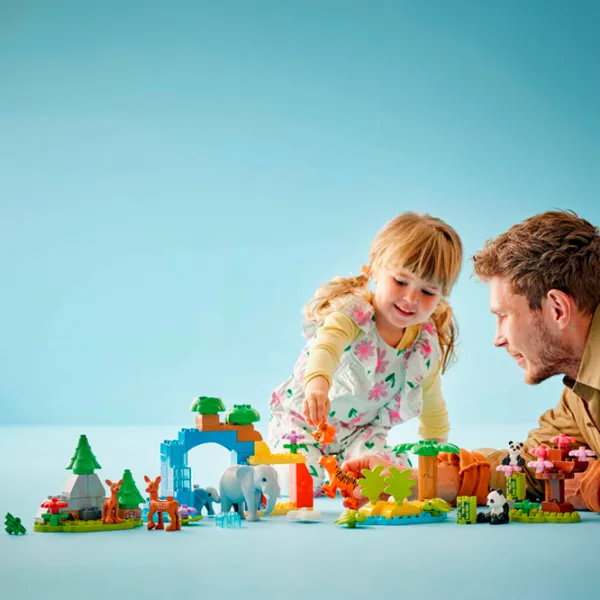 Constructor LEGO Wild Animal Families Animale/ Multicolor photo 5