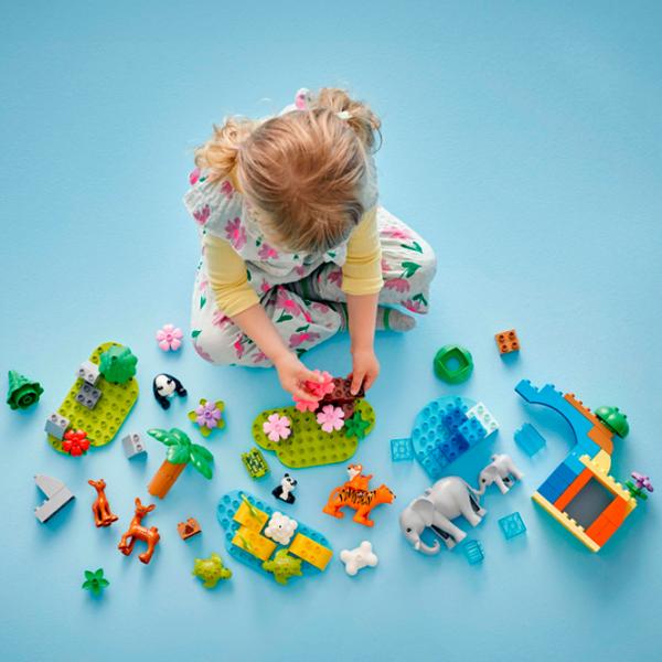 Constructor LEGO Wild Animal Families Animale/ Multicolor photo 6