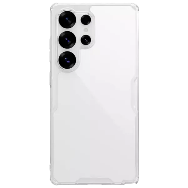 Husă pentru smartphone Samsung Galaxy S25 Ultra 5G Nillkin / Back / PC / Transparent White photo 1