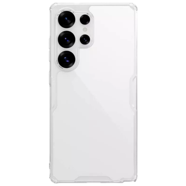 Husă pentru smartphone Samsung Galaxy S25 Ultra 5G Nillkin / Back / PC / Transparent White photo 1