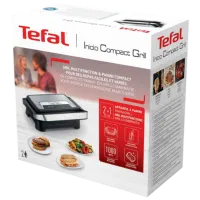 Grill electric Tefal GC270D10 / 1000 W / Black Inox photo 3