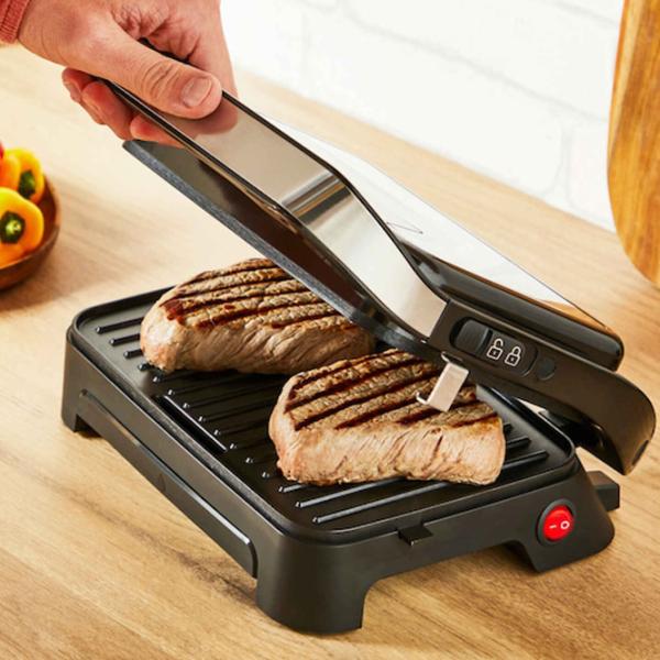 Электрогриль Tefal GC270D10   / 1000 Вт / Черный Нержавеющая сталь photo 5