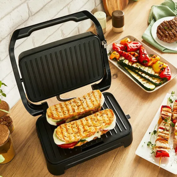 Электрогриль Tefal GC270D10   / 1000 Вт / Черный Нержавеющая сталь photo 6