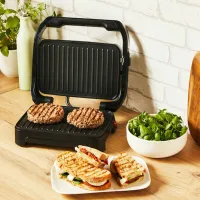 Grill electric Tefal GC270D10 / 1000 W / Black Inox photo 7
