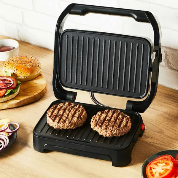 Электрогриль Tefal GC270D10   / 1000 Вт / Черный Нержавеющая сталь photo 8