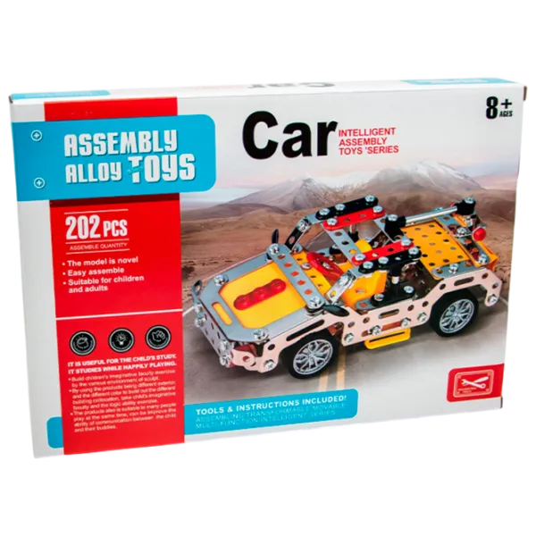 Конструктор Assembly Alloy Toys Car Automobil/ Разноцветный photo 1 Конструктор Assembly Alloy Toys Car Automobil/ Разноцветный photo 1