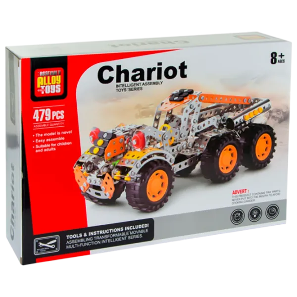 Конструктор Assembly Alloy Toys Chariot Automobil/ Разноцветный photo 1 Конструктор Assembly Alloy Toys Chariot Automobil/ Разноцветный photo 1