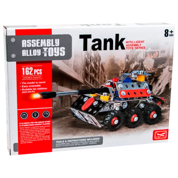 Конструктор Assembly Alloy Toys Tank Танк/ Разноцветный photo 1 Конструктор Assembly Alloy Toys Tank Танк/ Разноцветный photo 1
