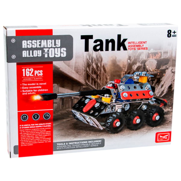 Конструктор Assembly Alloy Toys Tank Танк/ Разноцветный photo 1 Конструктор Assembly Alloy Toys Tank Танк/ Разноцветный photo 1