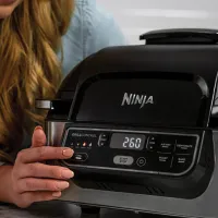 Grill electric Ninja Sizzle AG301EU / 1750 W / Black Gray photo 9