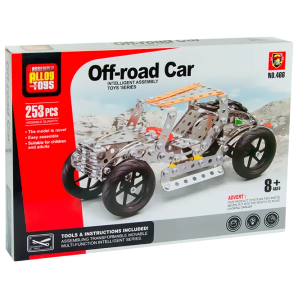Конструктор Assembly Alloy Toys Off-Road Car Off-road/ Разноцветный photo 1 Конструктор Assembly Alloy Toys Off-Road Car Off-road/ Разноцветный photo 1