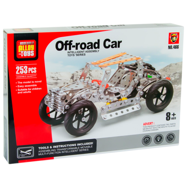 Конструктор Assembly Alloy Toys Off-Road Car Off-road/ Разноцветный photo 1 Конструктор Assembly Alloy Toys Off-Road Car Off-road/ Разноцветный photo 1