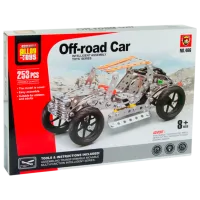 Конструктор Assembly Alloy Toys Off-Road Car Off-road/ Разноцветный