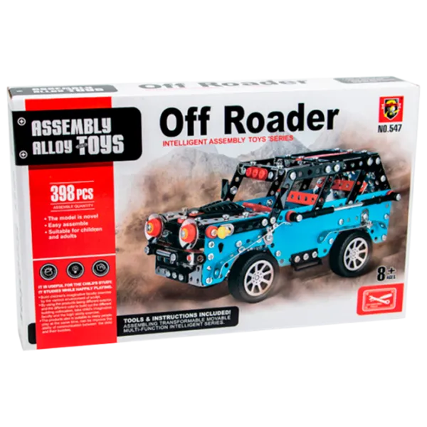 Конструктор Assembly Alloy Toys Off-Road Car Off-road/ Разноцветный photo 1 Конструктор Assembly Alloy Toys Off-Road Car Off-road/ Разноцветный photo 1