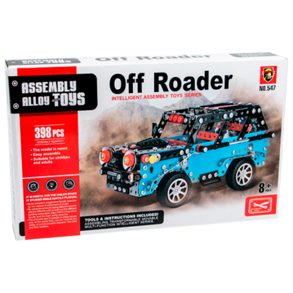 Конструктор Assembly Alloy Toys Off-Road Car Off-road/ Разноцветный photo 1 Конструктор Assembly Alloy Toys Off-Road Car Off-road/ Разноцветный photo 1