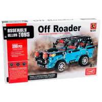 Конструктор Assembly Alloy Toys Off-Road Car Off-road/ Разноцветный