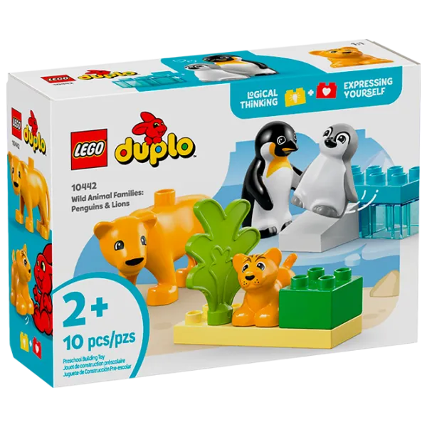 Constructor LEGO Wild Animal Families Animale/ Multicolor photo 1