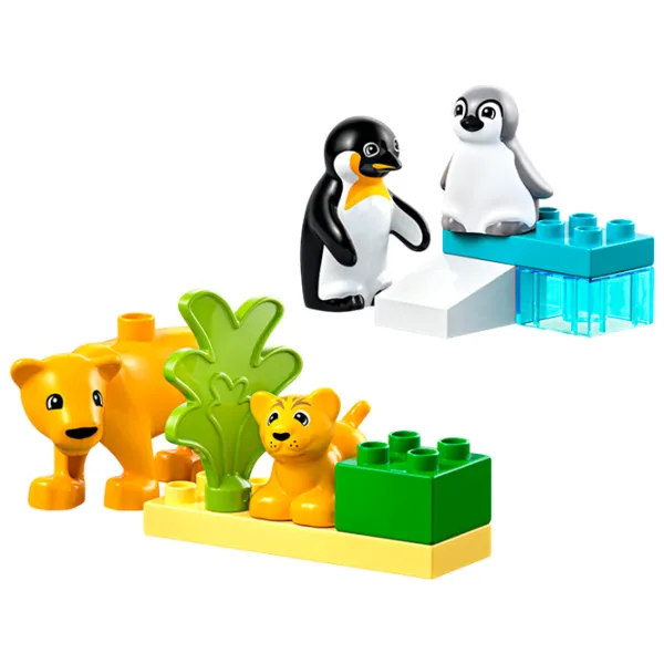 Constructor LEGO Wild Animal Families Animale/ Multicolor photo 2
