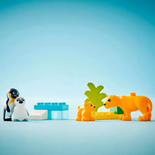 Constructor LEGO Wild Animal Families Animale/ Multicolor photo 5