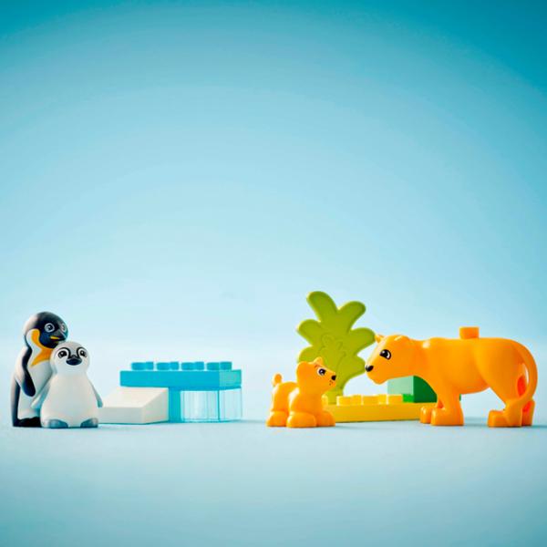 Constructor LEGO Wild Animal Families Animale/ Multicolor photo 5