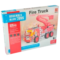 Конструктор Assembly Alloy Toys Fire Truck Пожарная машина/ Разноцветный