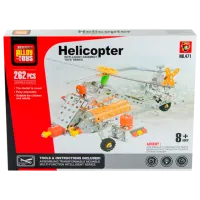 Конструктор Assembly Alloy Toys Helicopter Helicopter/ Разноцветный