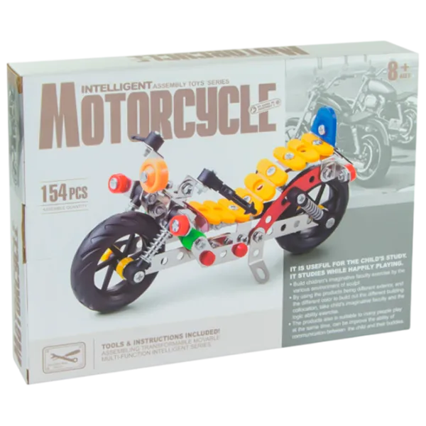 Конструктор Assembly Alloy Toys Motorcycle Мотоцикл/ Разноцветный photo 1 Конструктор Assembly Alloy Toys Motorcycle Мотоцикл/ Разноцветный photo 1