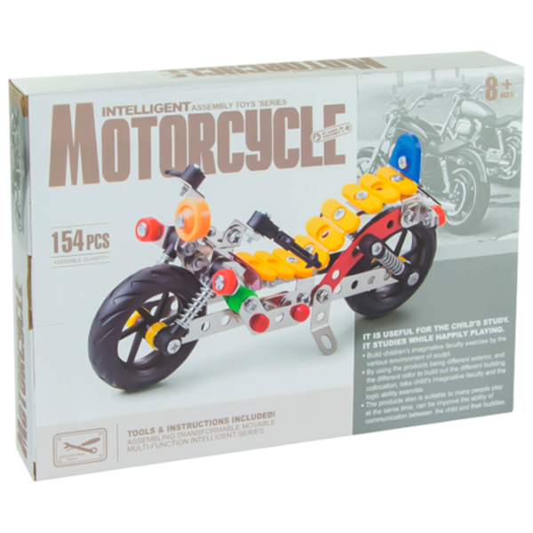 Конструктор Assembly Alloy Toys Motorcycle Мотоцикл/ Разноцветный photo 1 Конструктор Assembly Alloy Toys Motorcycle Мотоцикл/ Разноцветный photo 1