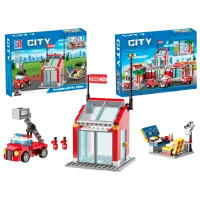 Constructor TehnoK R22/3 Pompieri/ Multicolor