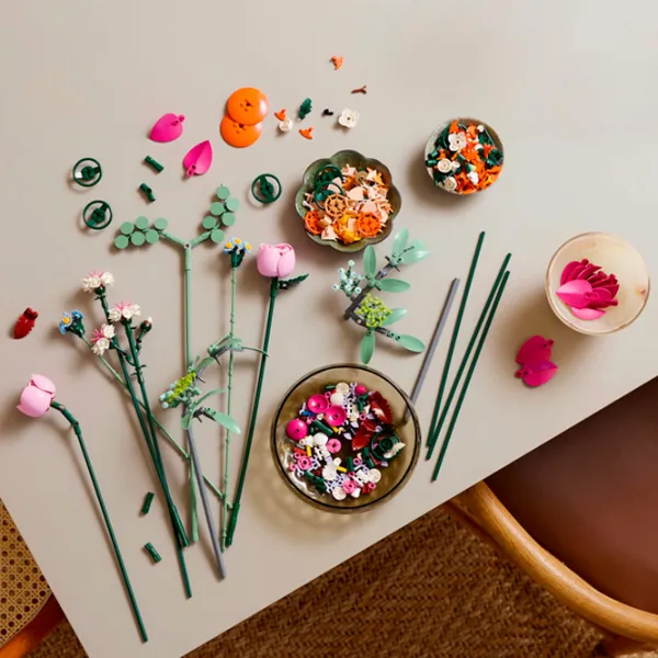 Constructor LEGO Pretty Pink Flower Flori/ Multicolor photo 3