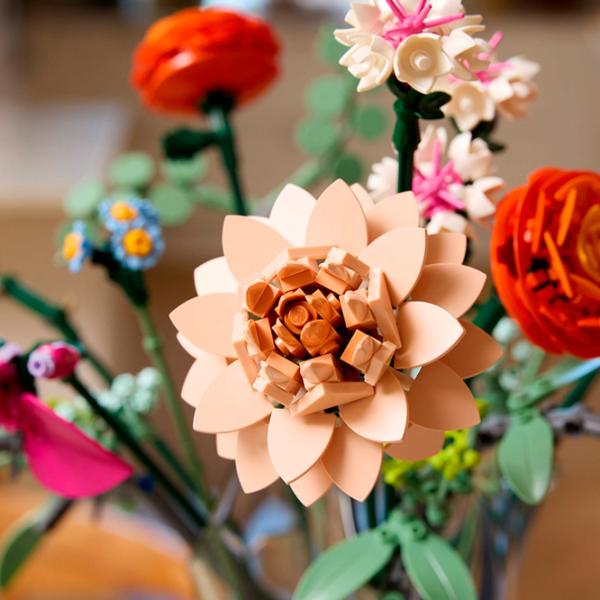 Constructor LEGO Pretty Pink Flower Flori/ Multicolor photo 6