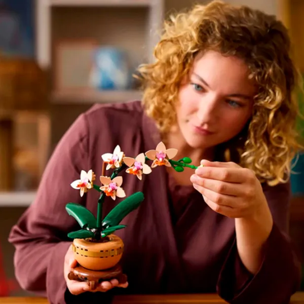 Constructor LEGO Mini Orhidee Flori/ Multicolor photo 6