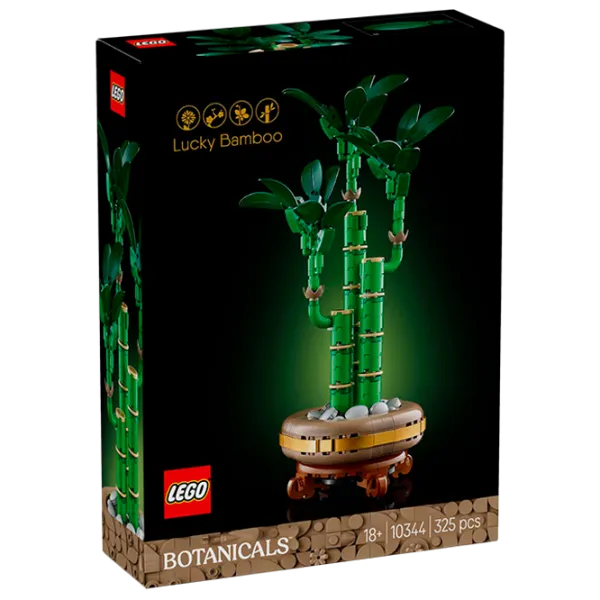 Constructor LEGO Lucky Bamboo Plantă/ Green photo 1