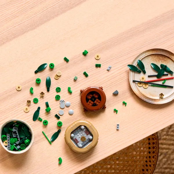 Constructor LEGO Lucky Bamboo Plantă/ Green photo 3