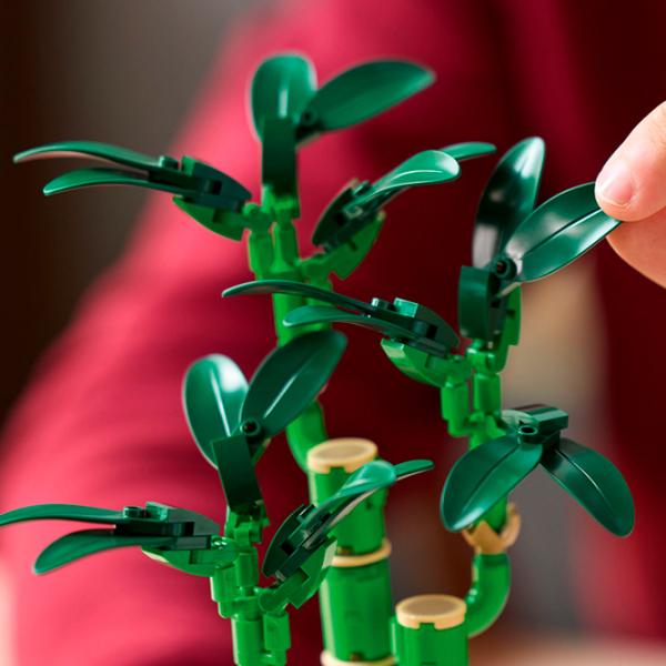 Constructor LEGO Lucky Bamboo Plantă/ Green photo 5