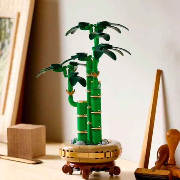 Constructor LEGO Lucky Bamboo Plantă/ Green photo 6